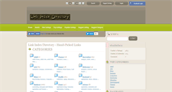 Desktop Screenshot of linkindexdirectory.com